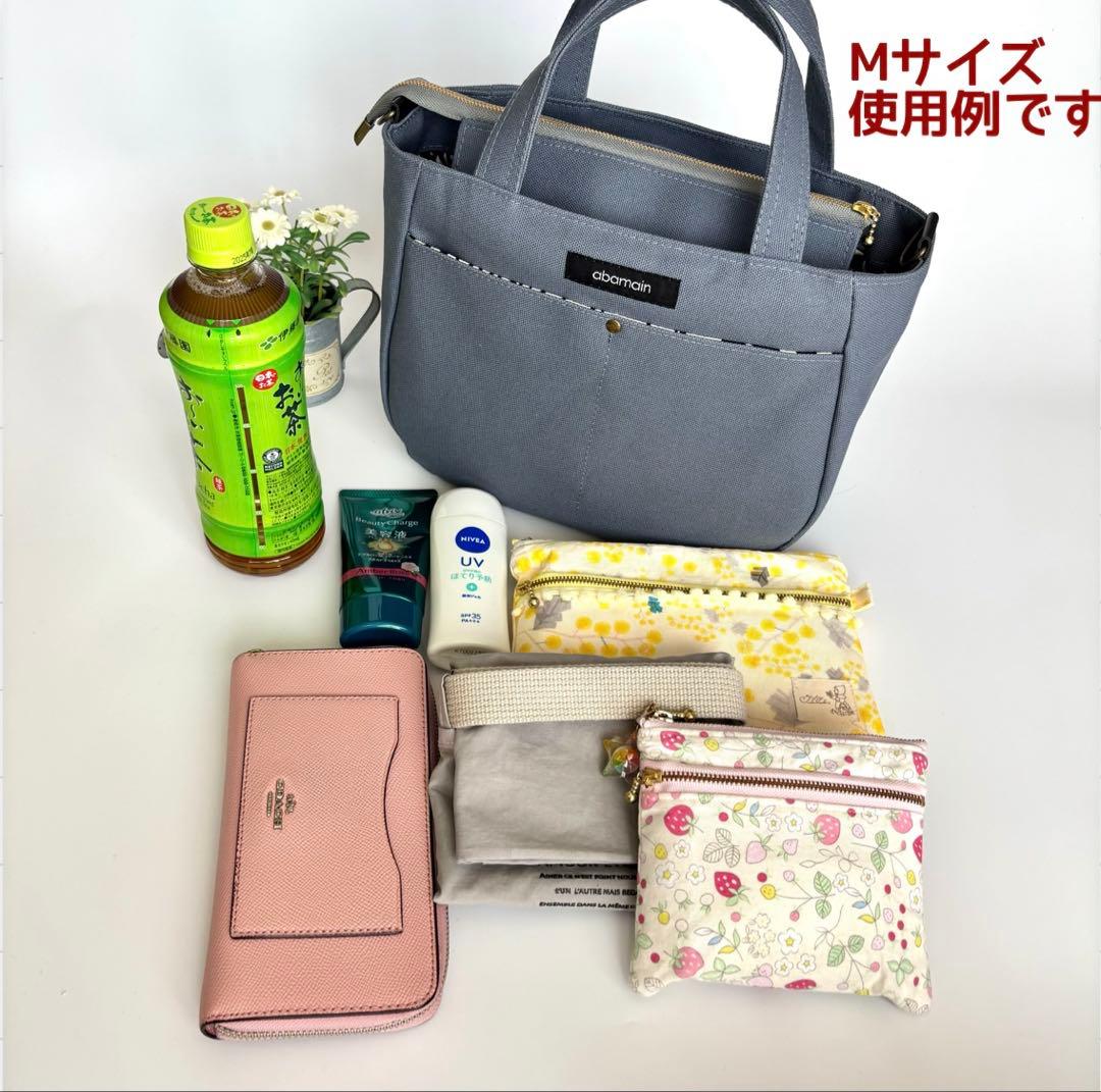 【ぽの】ラウンドトートバッグM 倉敷8号帆布 マットブラウン　ファスナー