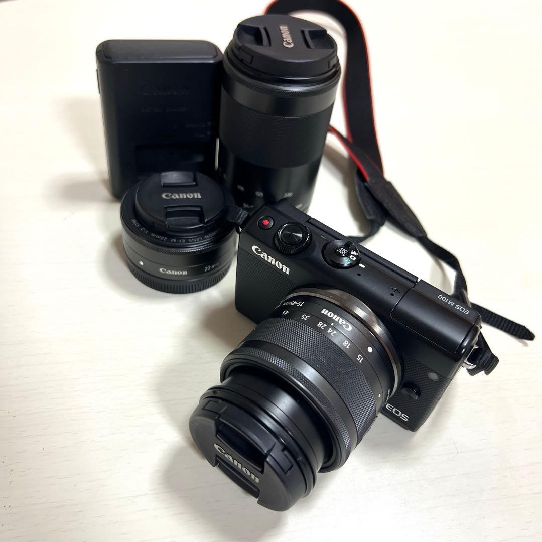 Canon EOS M100 レンズ3点セット