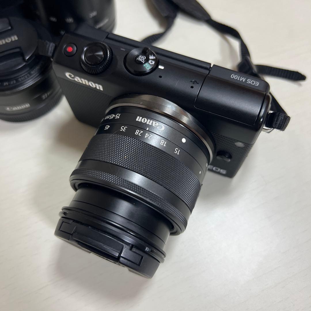 Canon EOS M100 レンズ3点セット