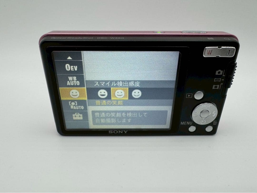 ☆極上美品【SONY】Cyber-Shot DSC-W350 ピンク ソニー