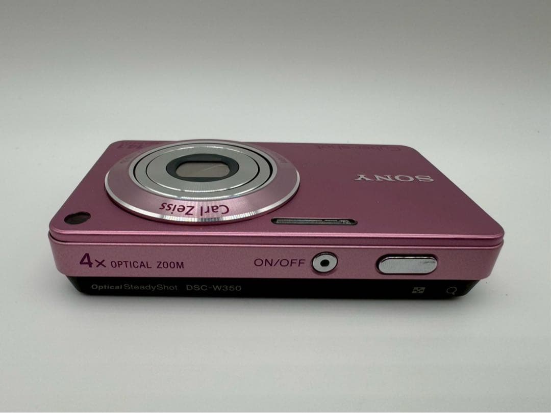 ☆極上美品【SONY】Cyber-Shot DSC-W350 ピンク ソニー