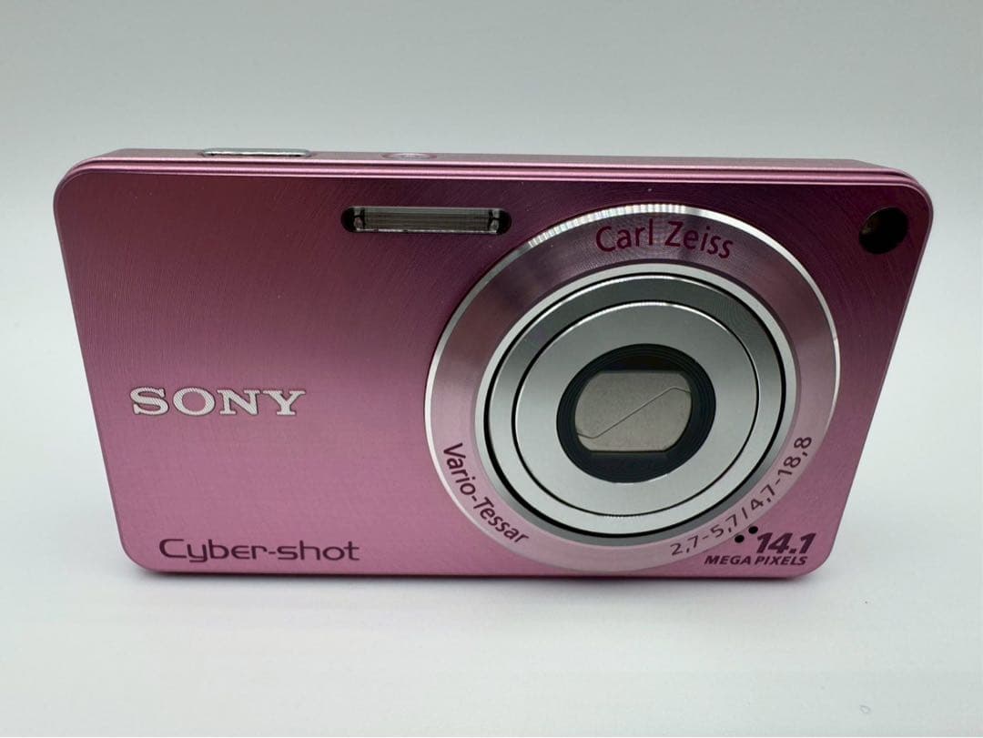 ☆極上美品【SONY】Cyber-Shot DSC-W350 ピンク ソニー