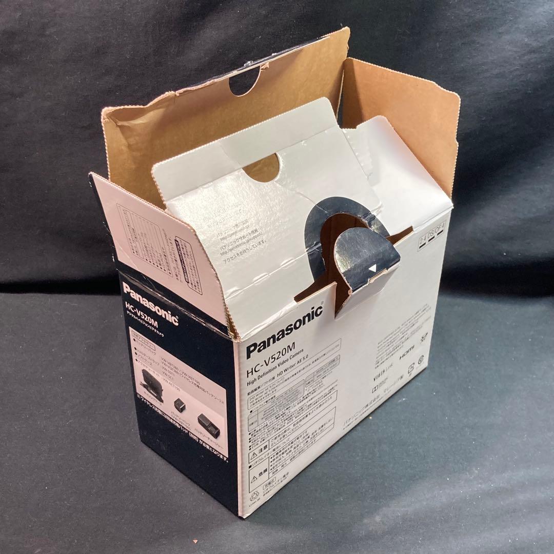 【美品】パナソニック ビデオカメラ HC-V520M 内臓メモリー32GB