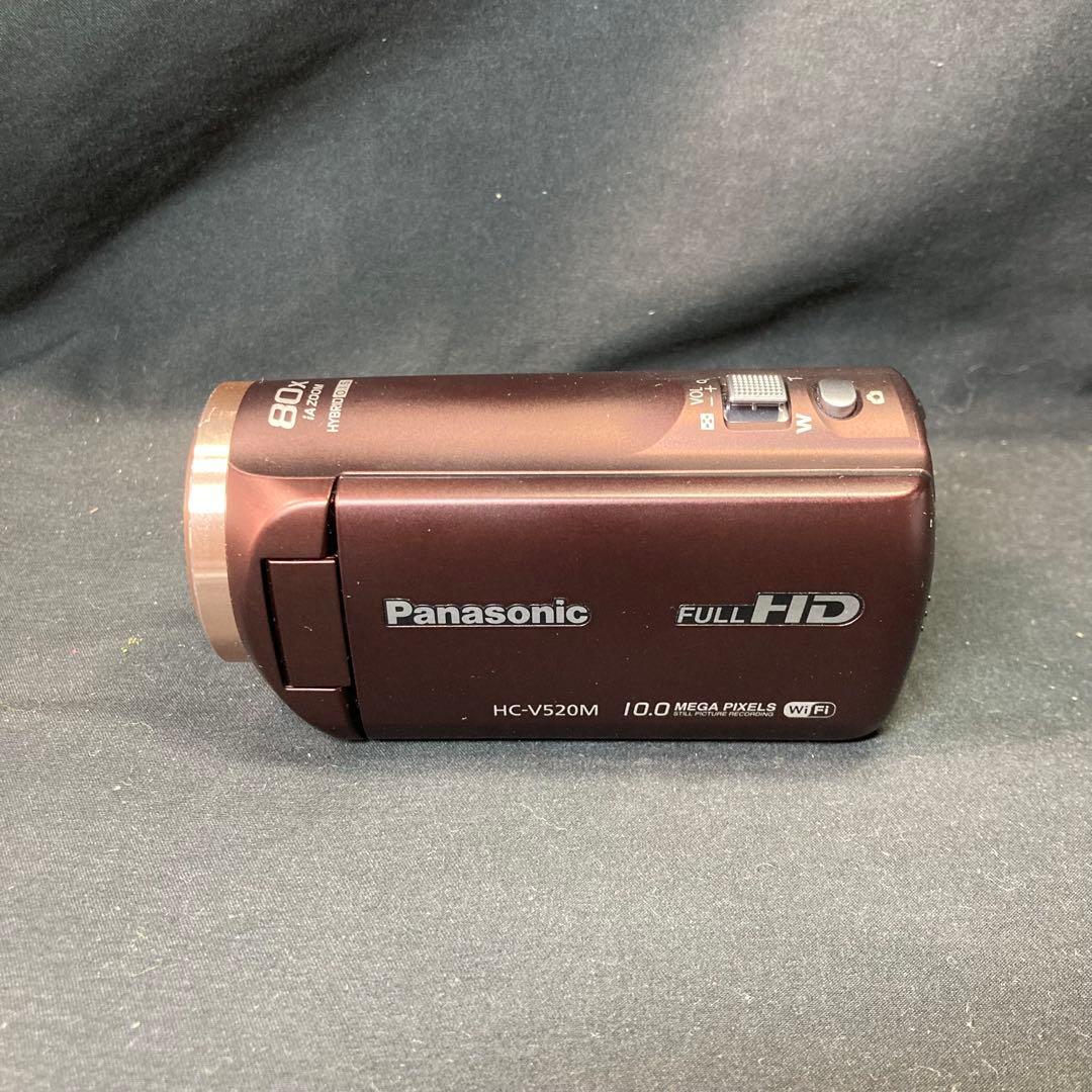 【美品】パナソニック ビデオカメラ HC-V520M 内臓メモリー32GB