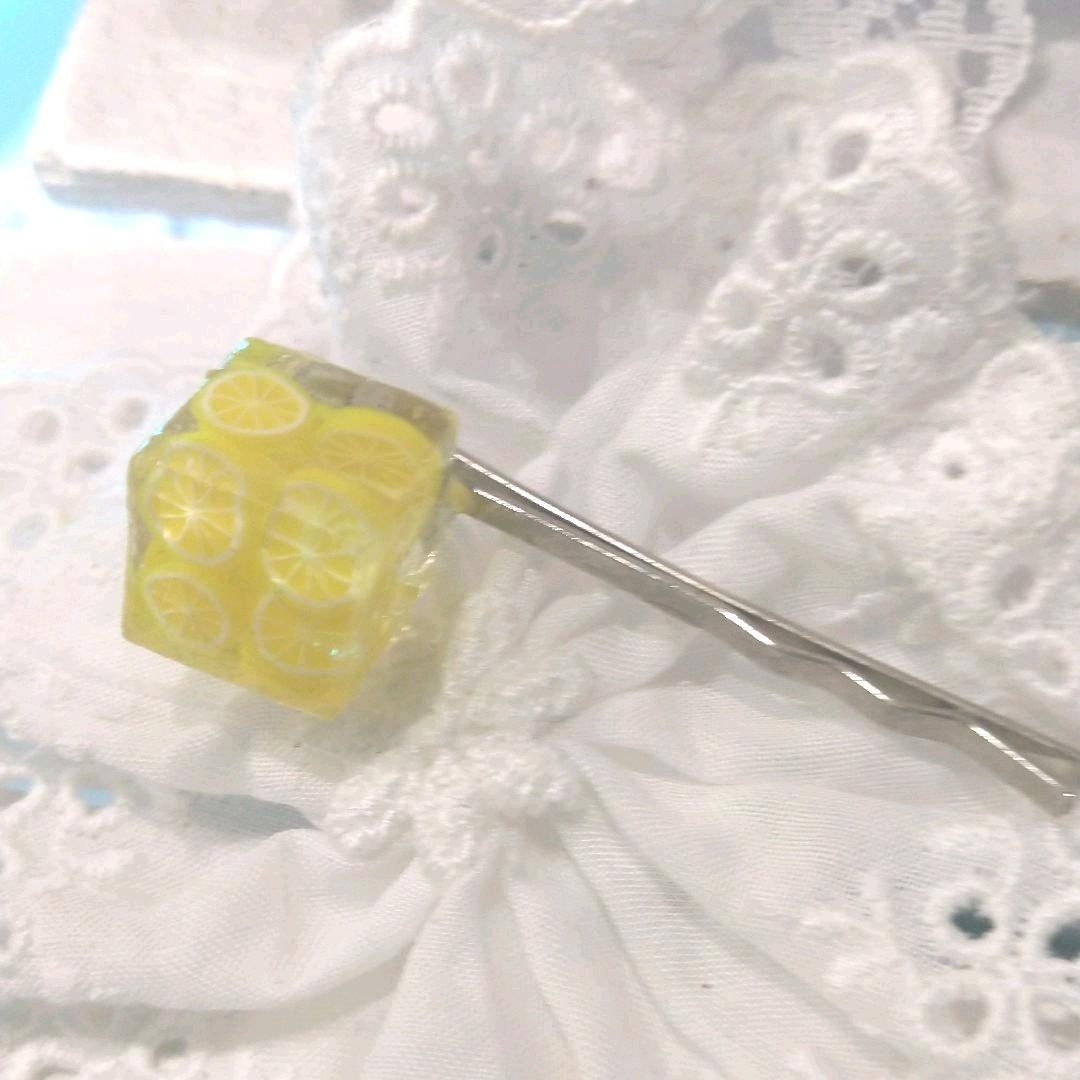 SH♡ハンドメイド レジン ヘアピン♡298