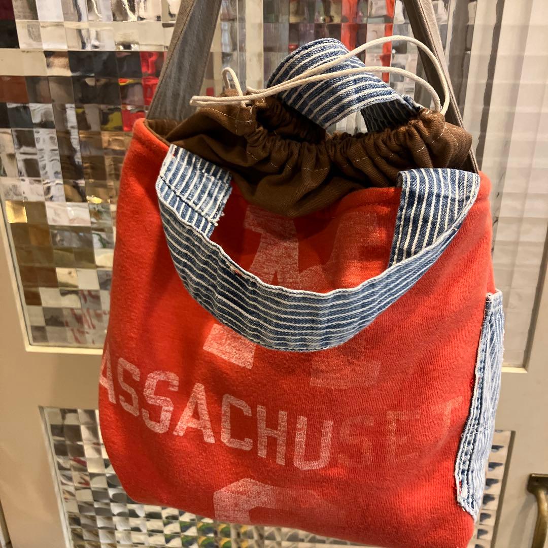 デニムリメイクバッグ2WAY