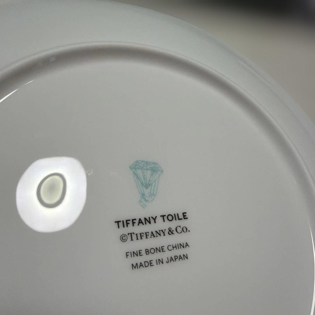【新品未使用】ティファニー トワレ デザートプレート ニューヨーク柄