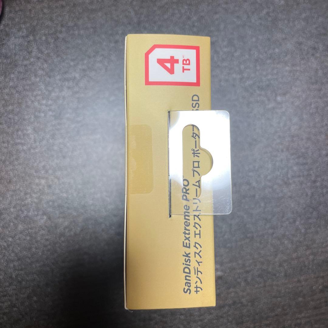 SanDisk Extreme PRO 4TB 外付けSSD