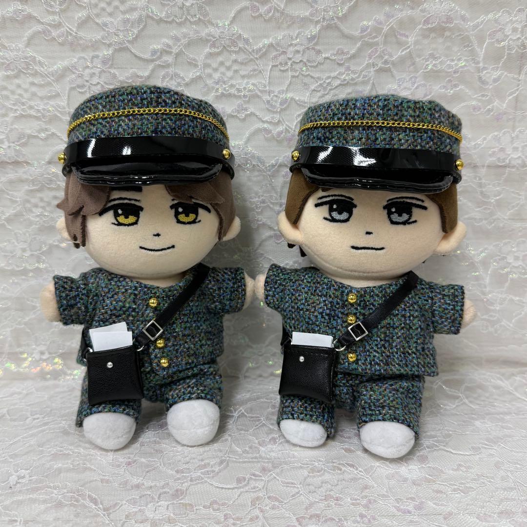 Shirotan(*^^*)様　はぴぬい　ぬい服　キンプリ　郵便屋さんコーデ