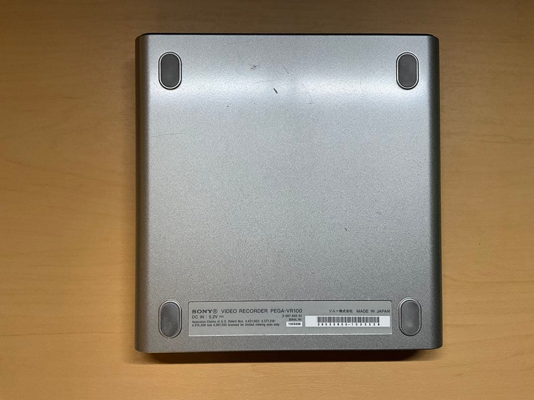 SONY PEGA-VR100K 箱付 動作品 アナログ録画専用