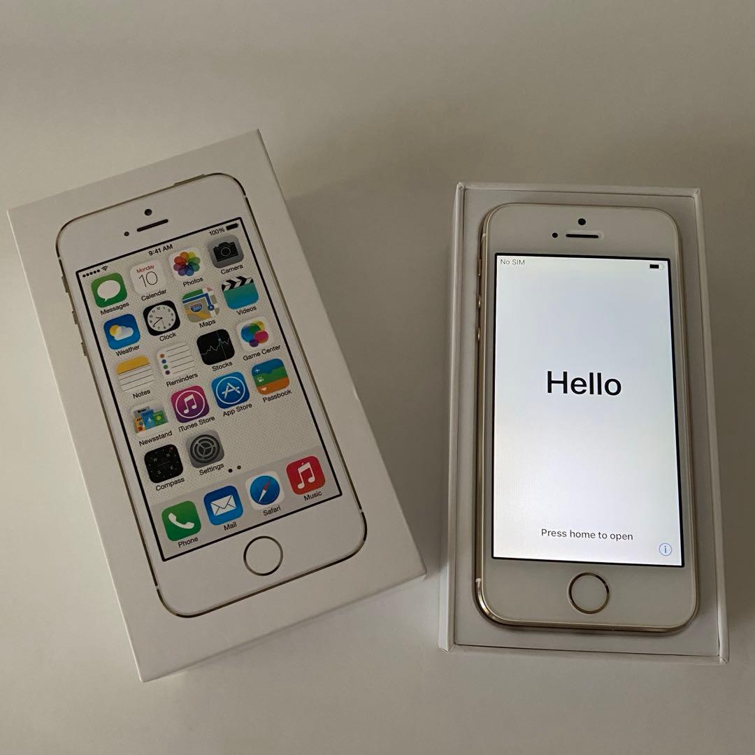 Apple iPhone5s 32GB ゴールド　docomo