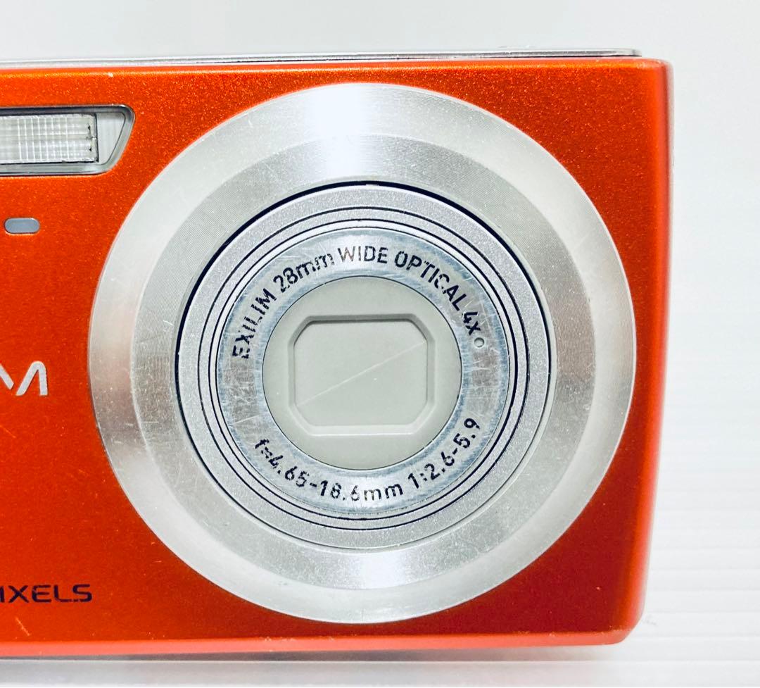 CASIO EXILIM EX-Z250 RD レッド デジタルカメラ