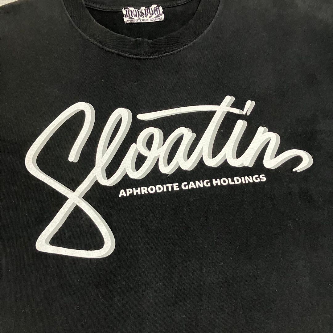 BUDSPOOL 舐達麻 「FLOATIN'」ロンT 黒XL
