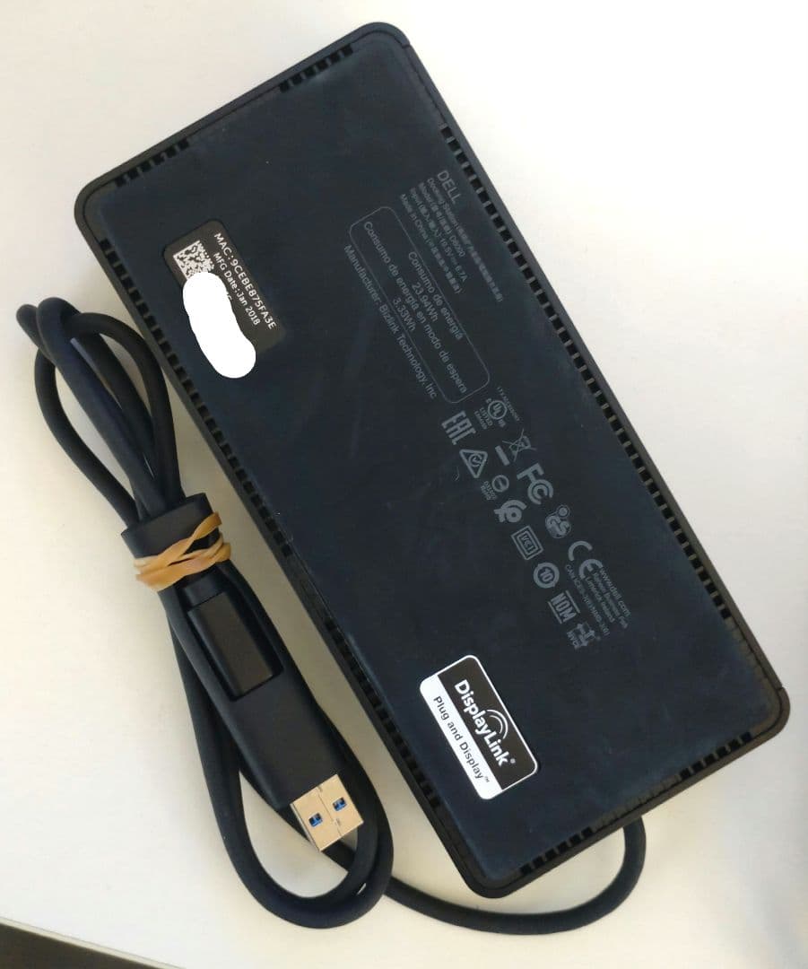 DELL Universal Dock D6000 ドッキングステーション
