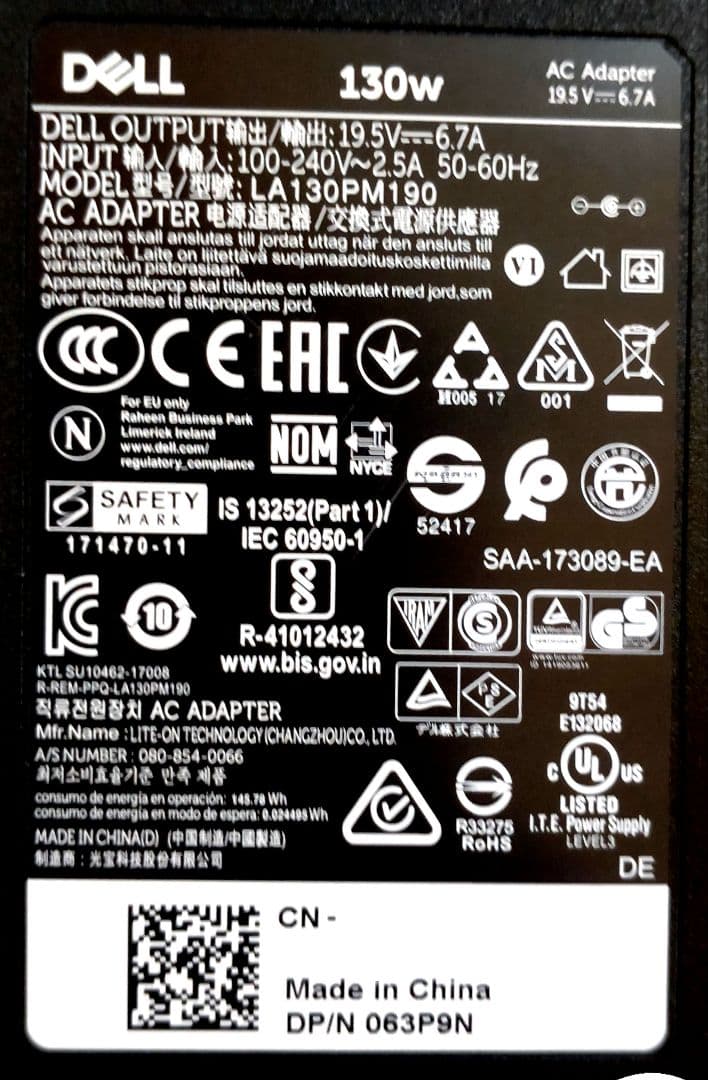 DELL Universal Dock D6000 ドッキングステーション