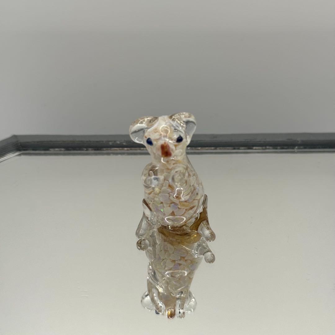 スワロフスキー　SWAROVSKI シルバークリスタル ガラス オブジェ　置物