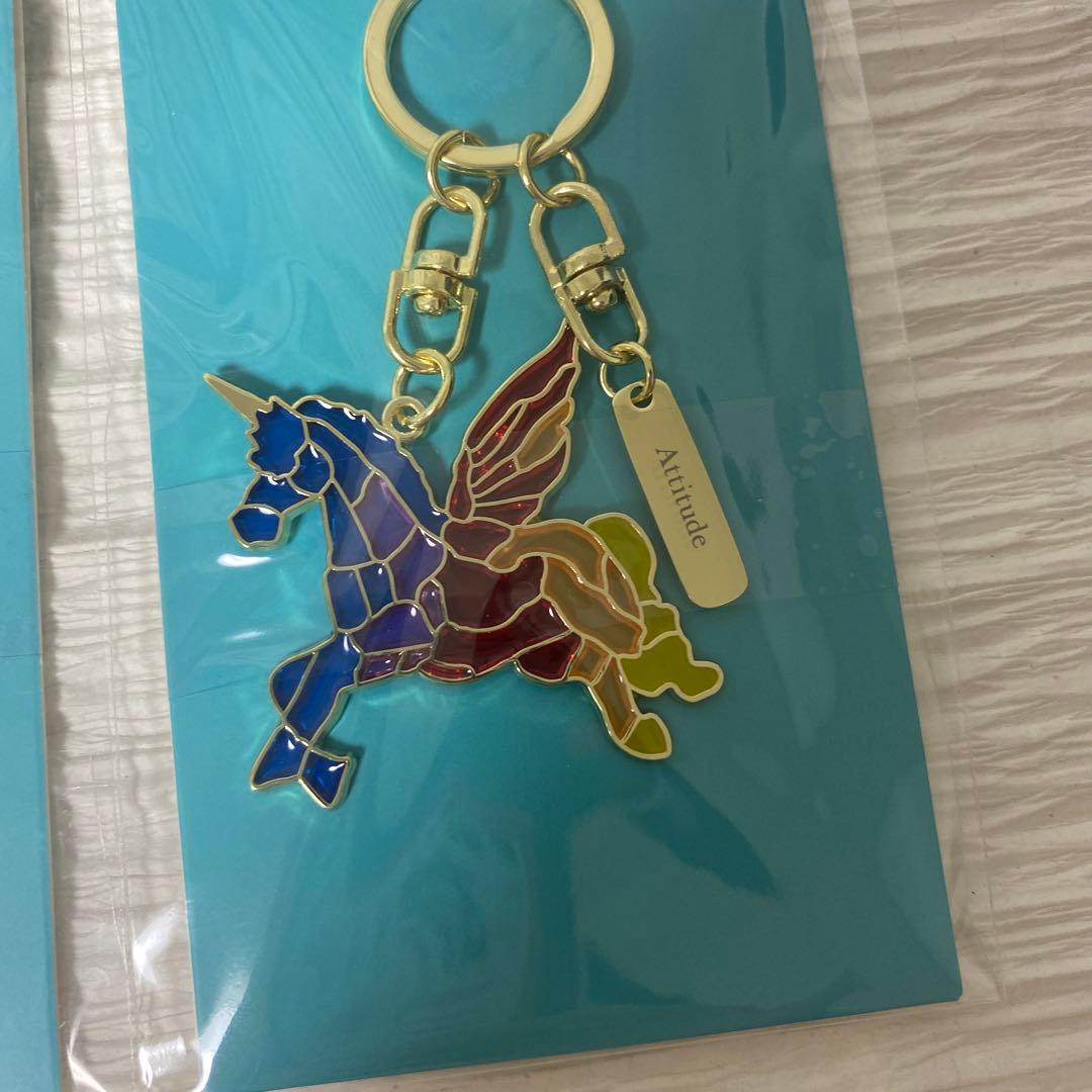 ミセスグリーンアップル　ワンダーミュージアム　ステンドグラス　キーホルダー