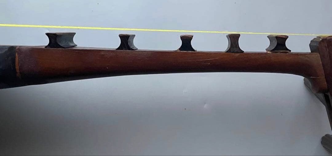 盲僧琵琶ふう 琵琶 撥付