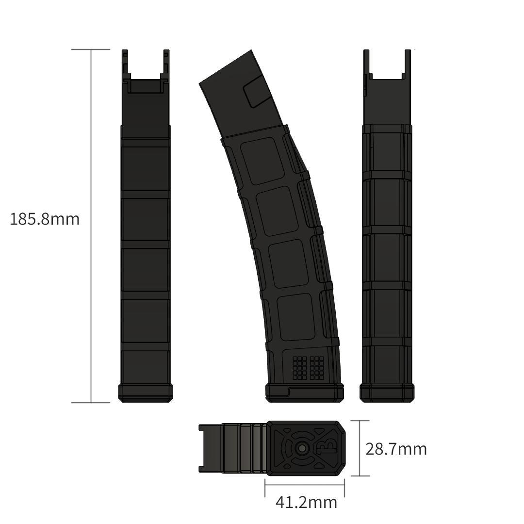 MAG JACKET (次世代MP5 / 72連マガジン用) 2個セット