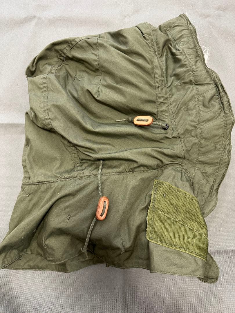 77年 パーカー用フード　アクリルファー　M-65