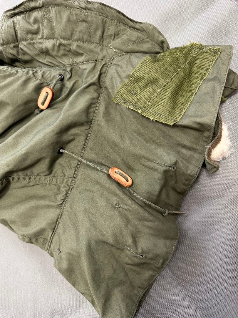 77年 パーカー用フード　アクリルファー　M-65