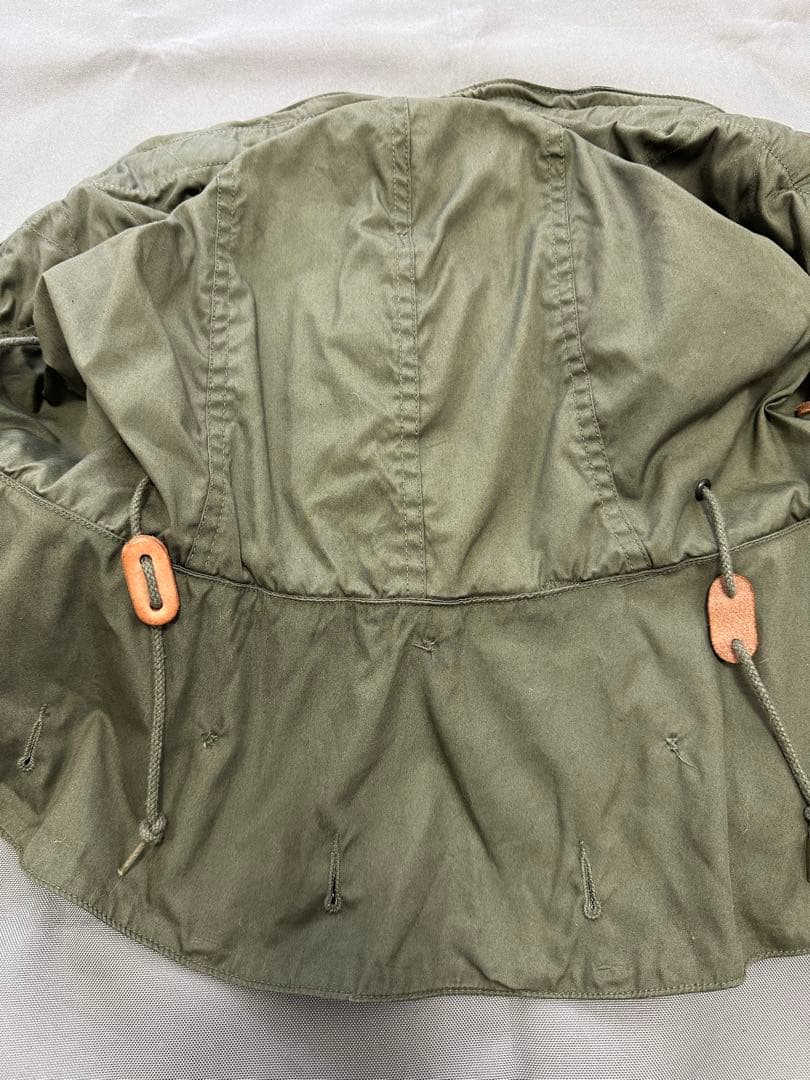 77年 パーカー用フード　アクリルファー　M-65