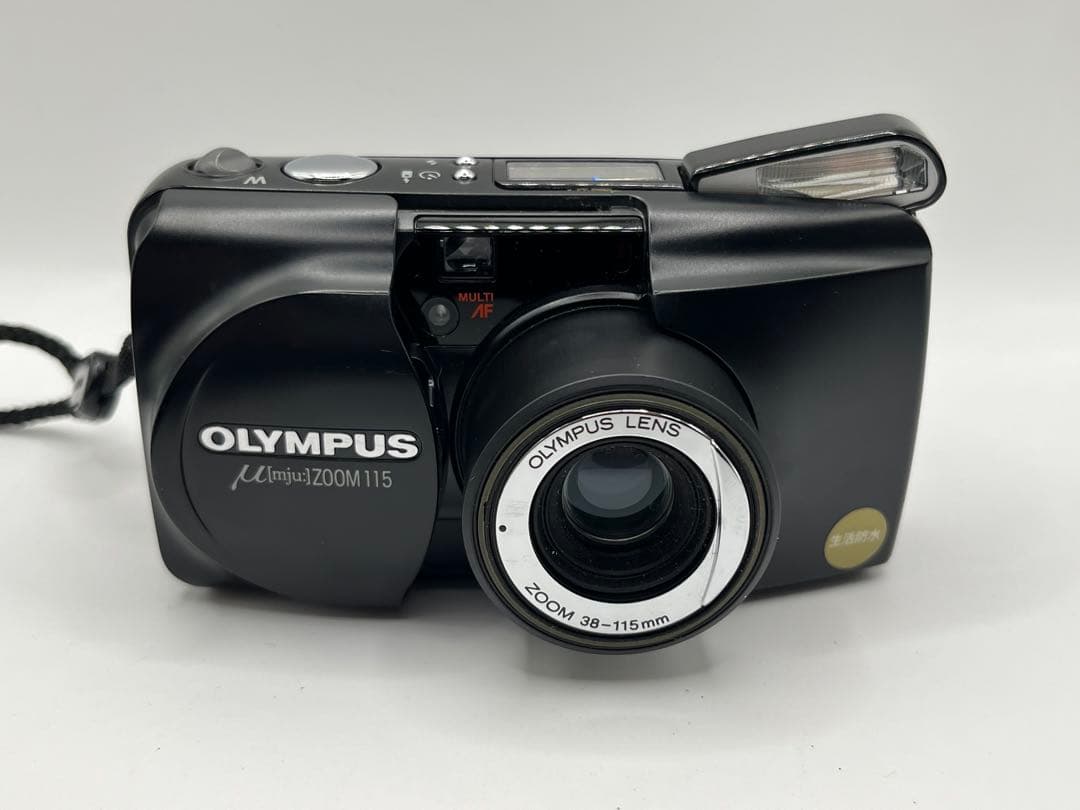 動作確認済　OLYMPUS μ[mju:] ZOOM115 フィルムカメラ