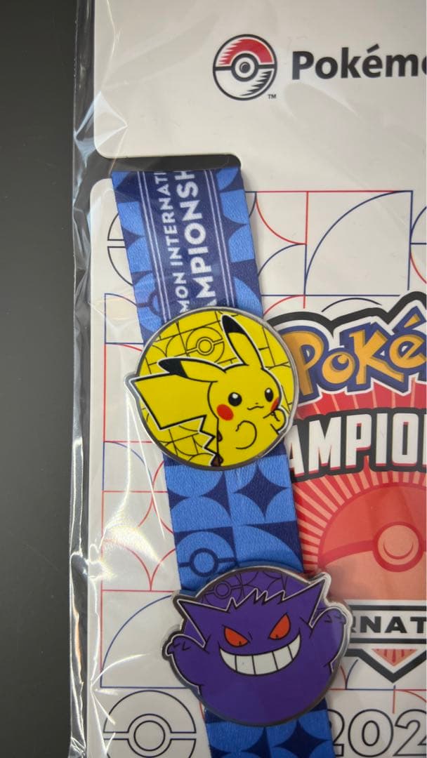 ポケモン 2024 EUIC  ネックストラップ　ピンバッチ