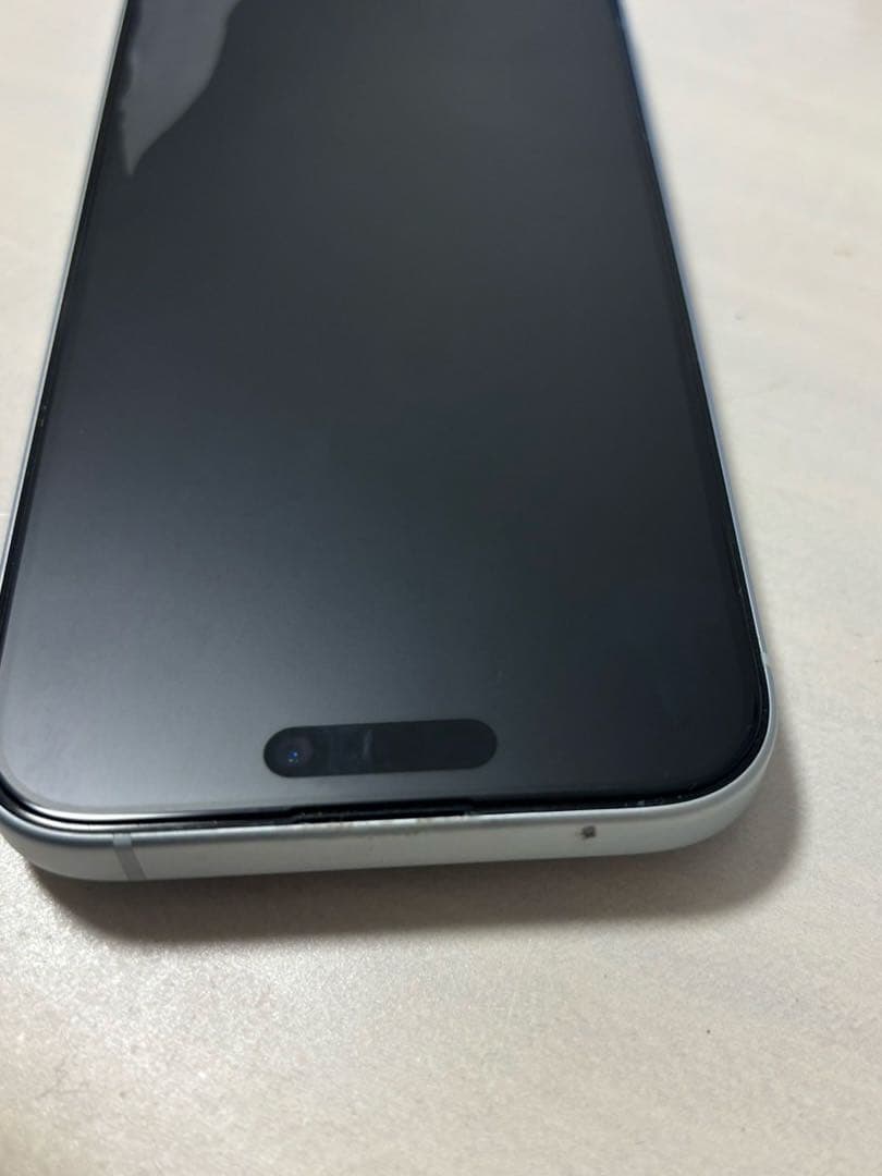 【美品/新品フィルム付】iPhone 15 ブルー 256GB