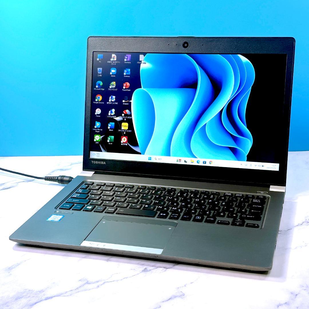 13インチ・16GB・SSD・Windows11・MSオフィス付ノートパソコン