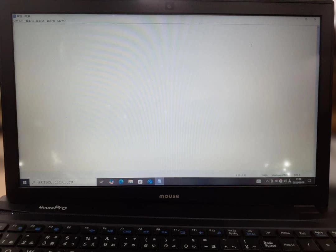 80L0226-04　mouse MousePro ノートPC 15.6インチ