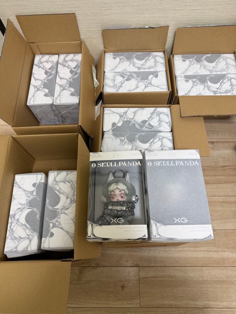 日本限定 SKULLPANDA XG コラボ スカルパンダ