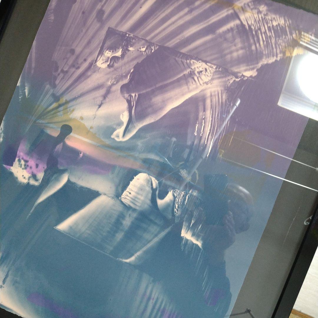 紫綬褒章受賞　【加納光於】　額装66×79cm　限定版