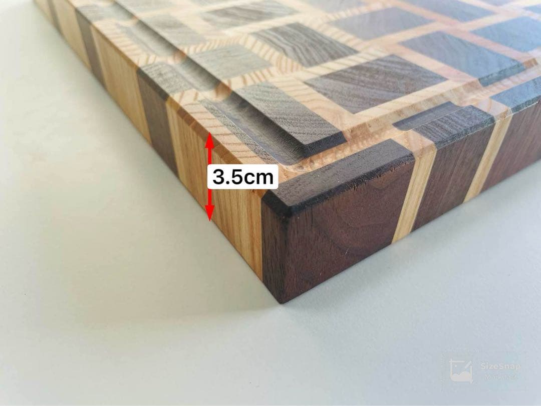 高級木材使用 カッティングボード 溝付き まな板 キッチン 木製