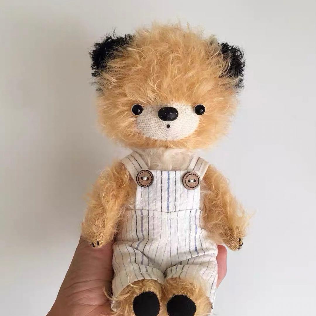 大人しいくまちゃん テディベア アーティストベア 海外作家 ハンドメイド
