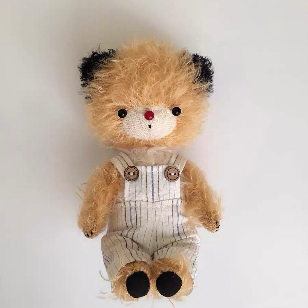 大人しいくまちゃん テディベア アーティストベア 海外作家 ハンドメイド