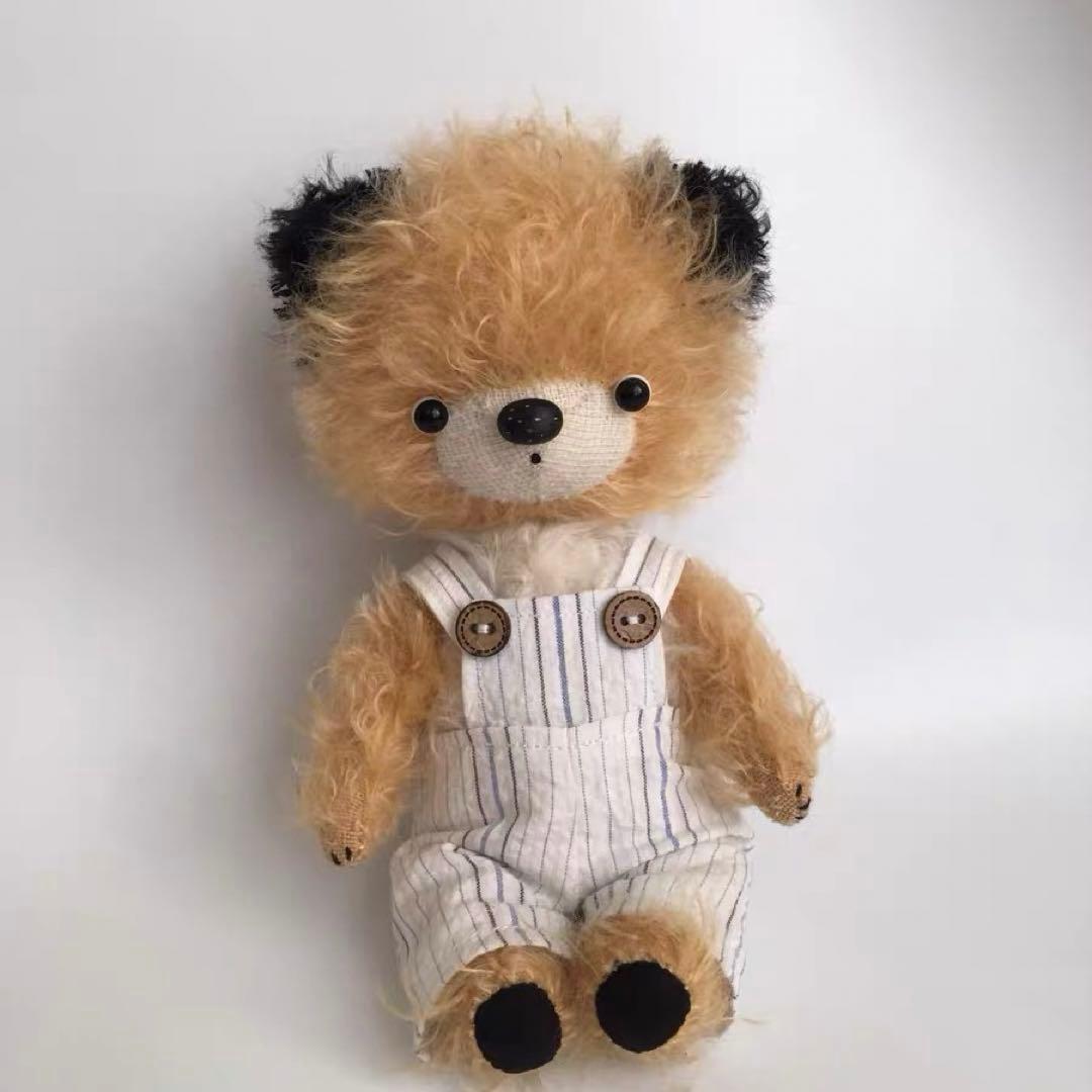 大人しいくまちゃん テディベア アーティストベア 海外作家 ハンドメイド