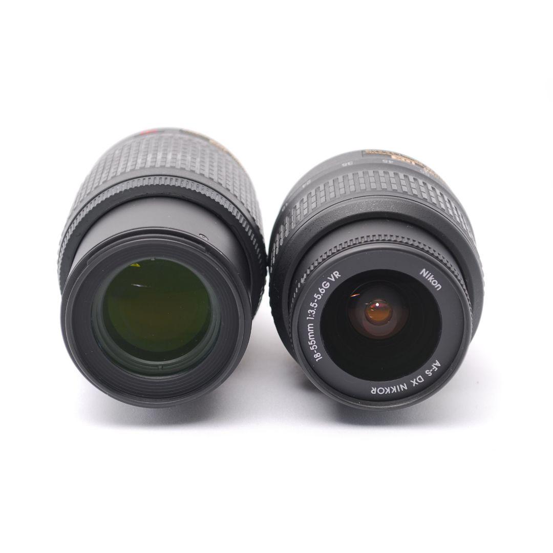 ❤即購入1000円OFF❤少ショット❤Nikon D3100 ダブルズームキット