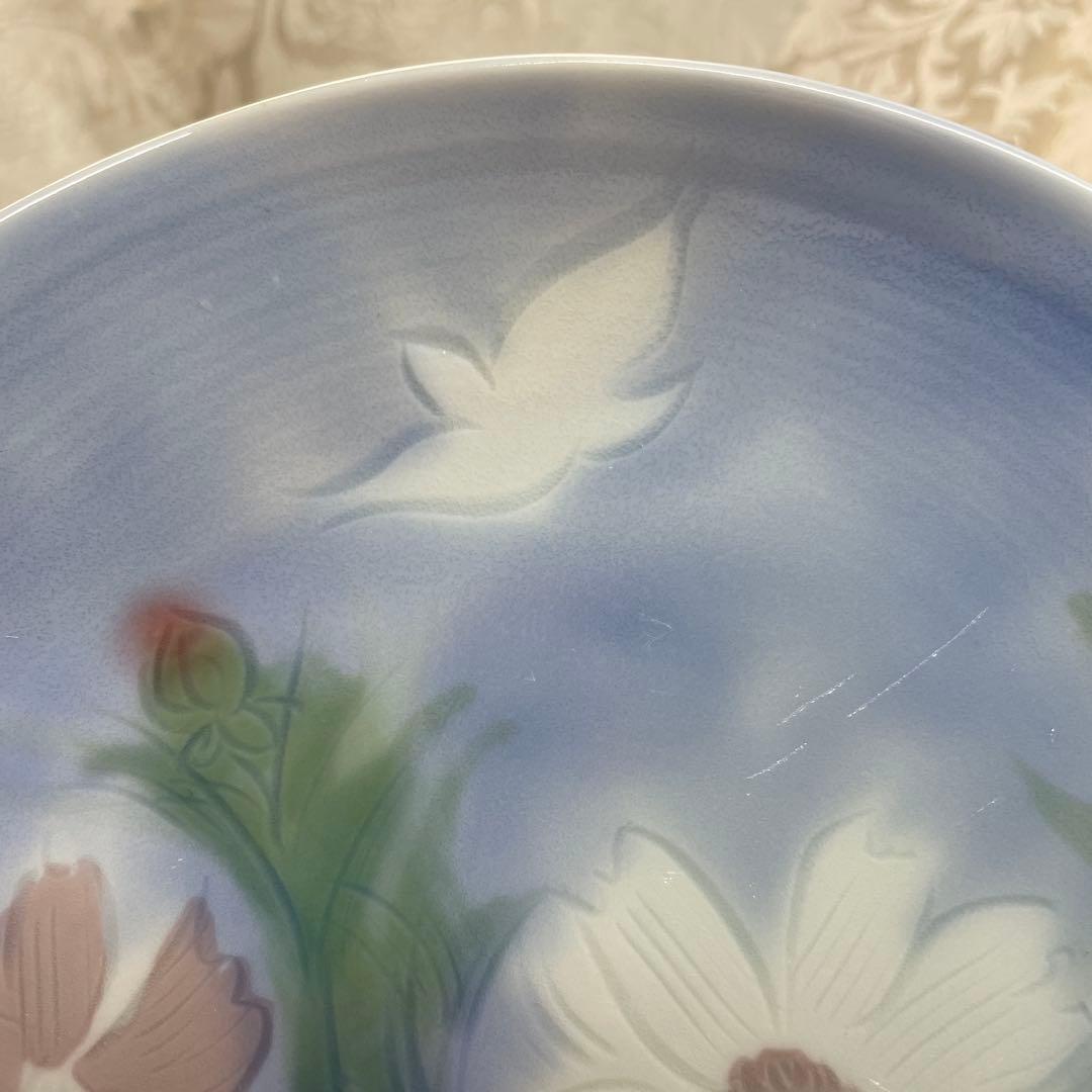 【秤屋苑子】皿　手描き　5枚　日本橋三越・銀座松屋 個展作家