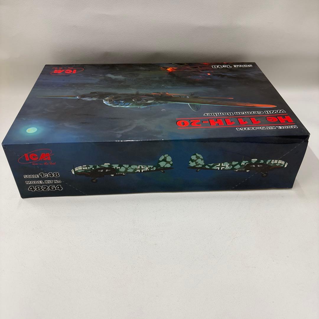 航空機・ヘリコプター ICM He 111H-20 WWII German Bomber 1:48