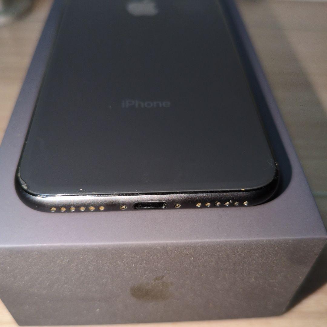 iPhone8 64GB スペースグレー 本体と純正箱付き