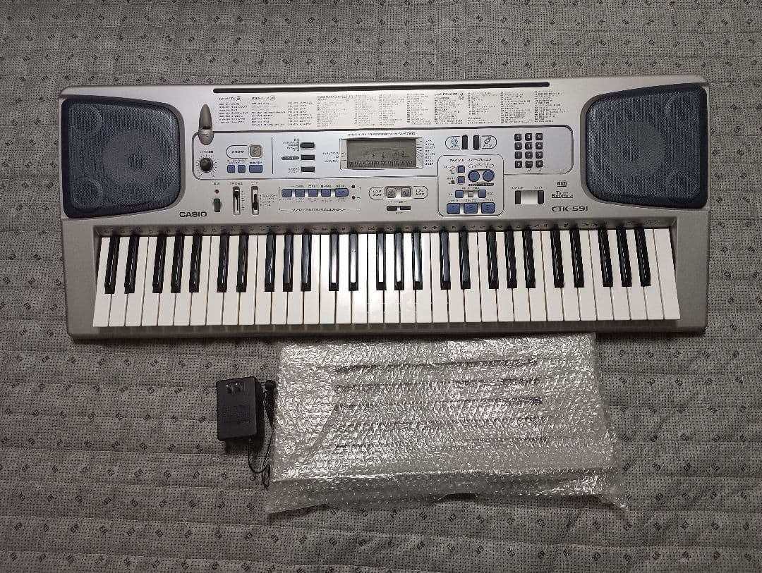 CASIO CTK-591 電子キーボード 61鍵盤