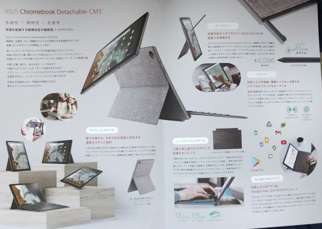 ASUS Chromebook 　CM3000DVA-HT0019