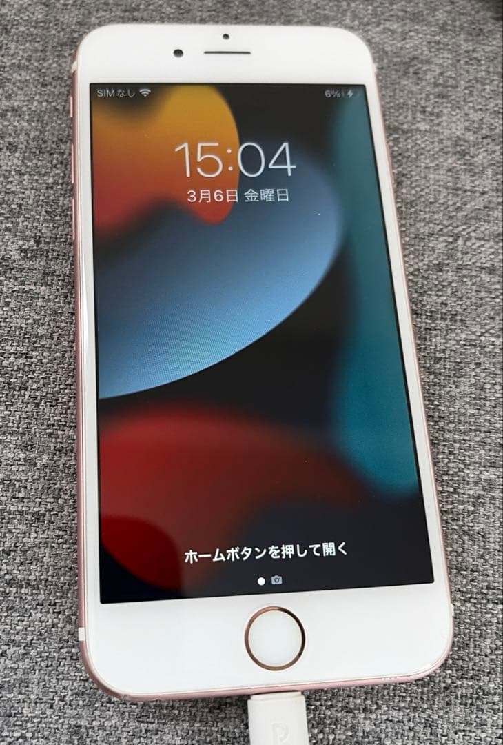 美品　機能不良なし　iPhone 6s 128GB ローズゴールド