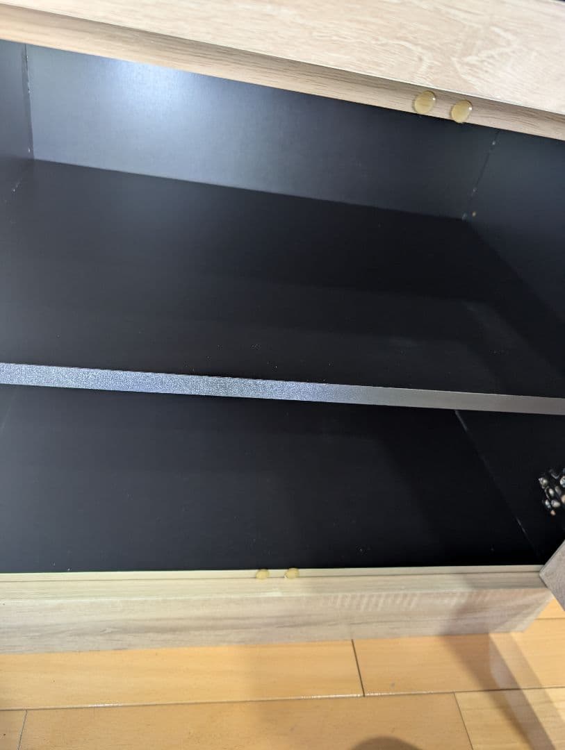 ワイエムワールド 食器棚 レンジボード 高さ180 幅60cm オーク