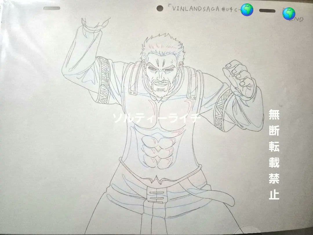 ヴィンランド・サガ生原画Vinland SagaWIT STUDIOアシェラッド