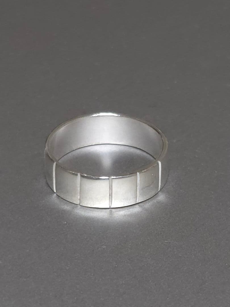ハンドメイド　シルバーリング　11号