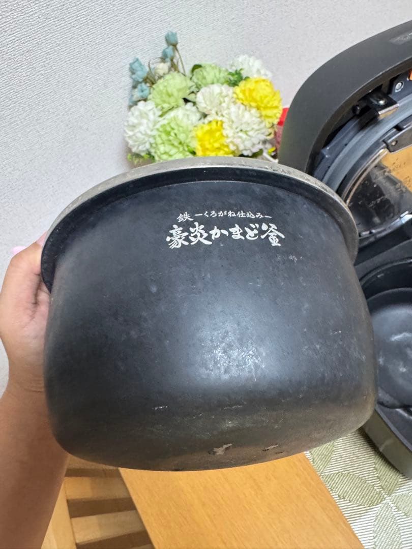 象印 炊飯器 炎舞炊き NW-ES07 4合炊き 2019年製