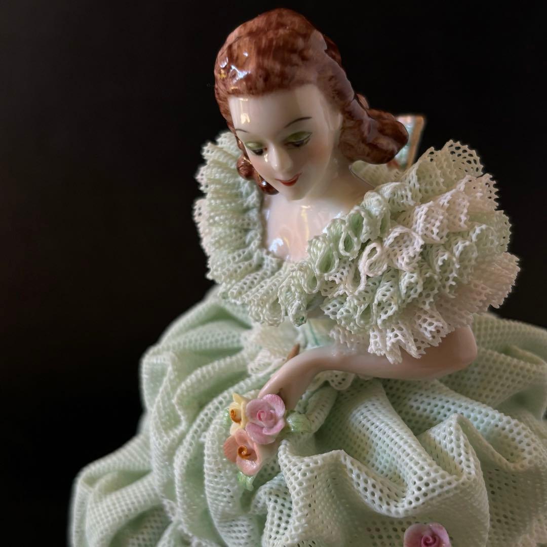 アイリッシュドレスデン　レースドール　Helena エメラルドコレクション