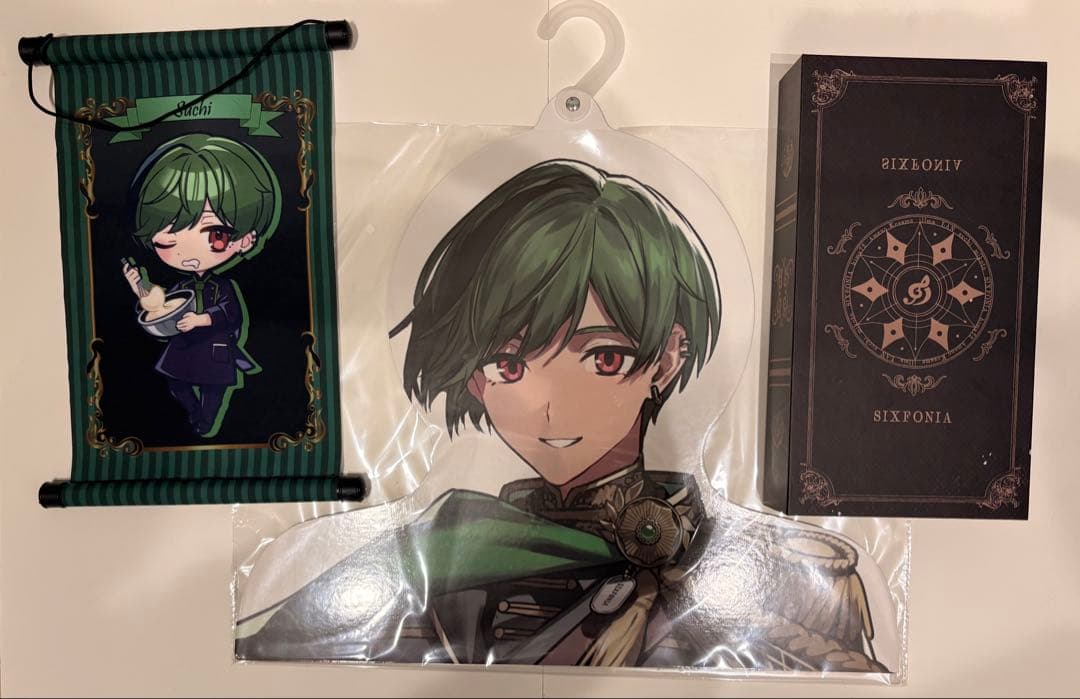 シクフォニ すち タペストリー ミニタペストリー ハンガー REDコラボ